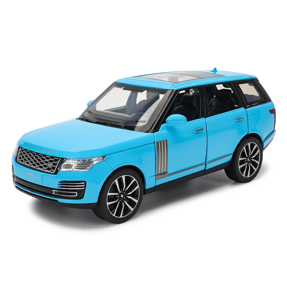 1: 32  Land Rover Range Rover alloy car model 50th anniversary car model with lighting decoration, collectible toy tools, gifts