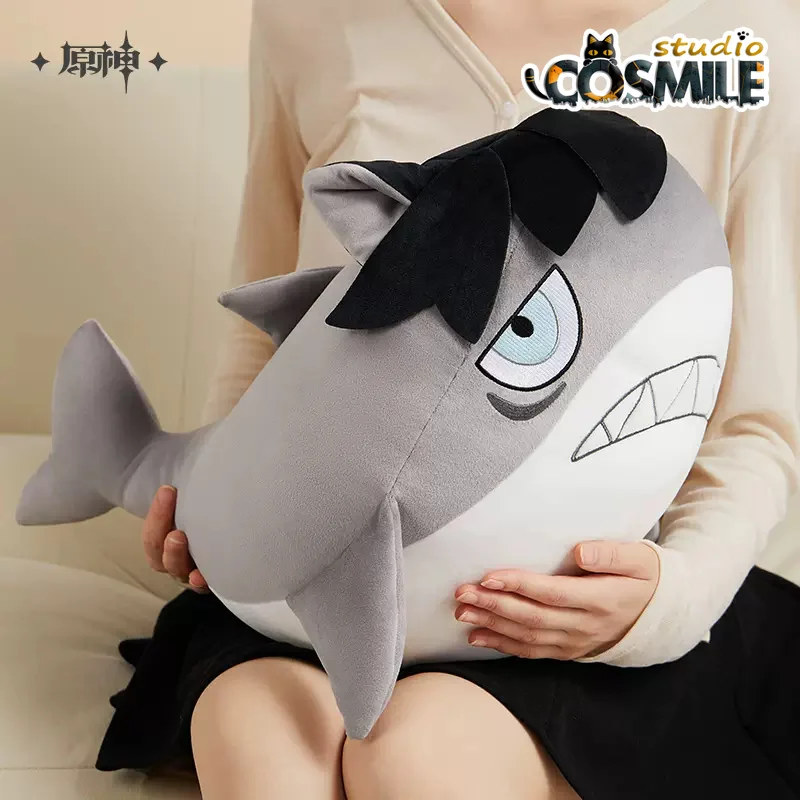 Genshin Impact Official Teyvat Zoo Shark Wriothesley リオセスリ 라이오슬리 Cosplay Prop Stuffed Plushie Plush Doll Toy