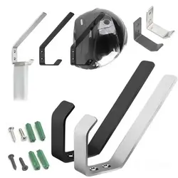 New Stainless Steel Motorcycle Helmet Holder Wall Hanger Home Luggage Hook Multipurpose Wall Mount Rack For Kitchen Door Cabinet