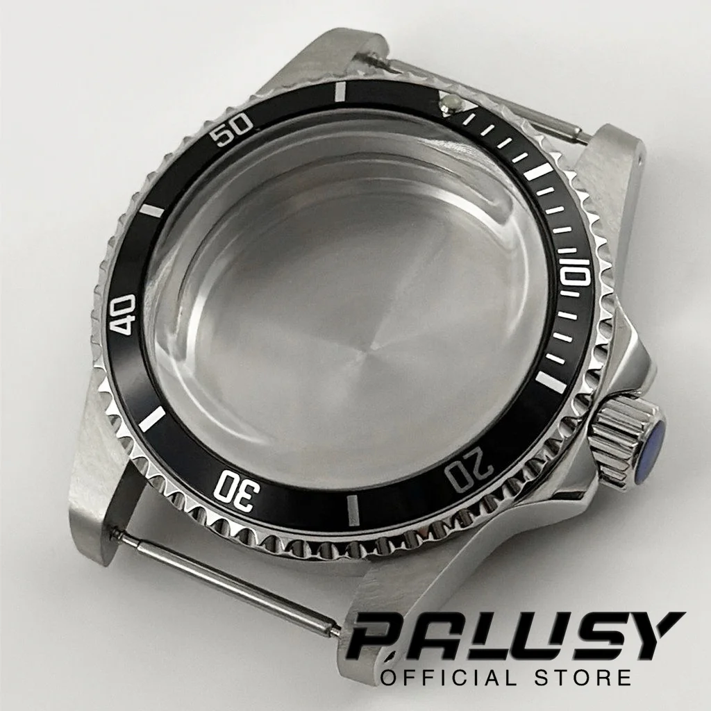 Caja Retro Vintage de 39,5 MM, cúpula de cristal acrílico NH35, accesorios de reloj para NH35 NH36 NH38, caja de reloj con movimiento