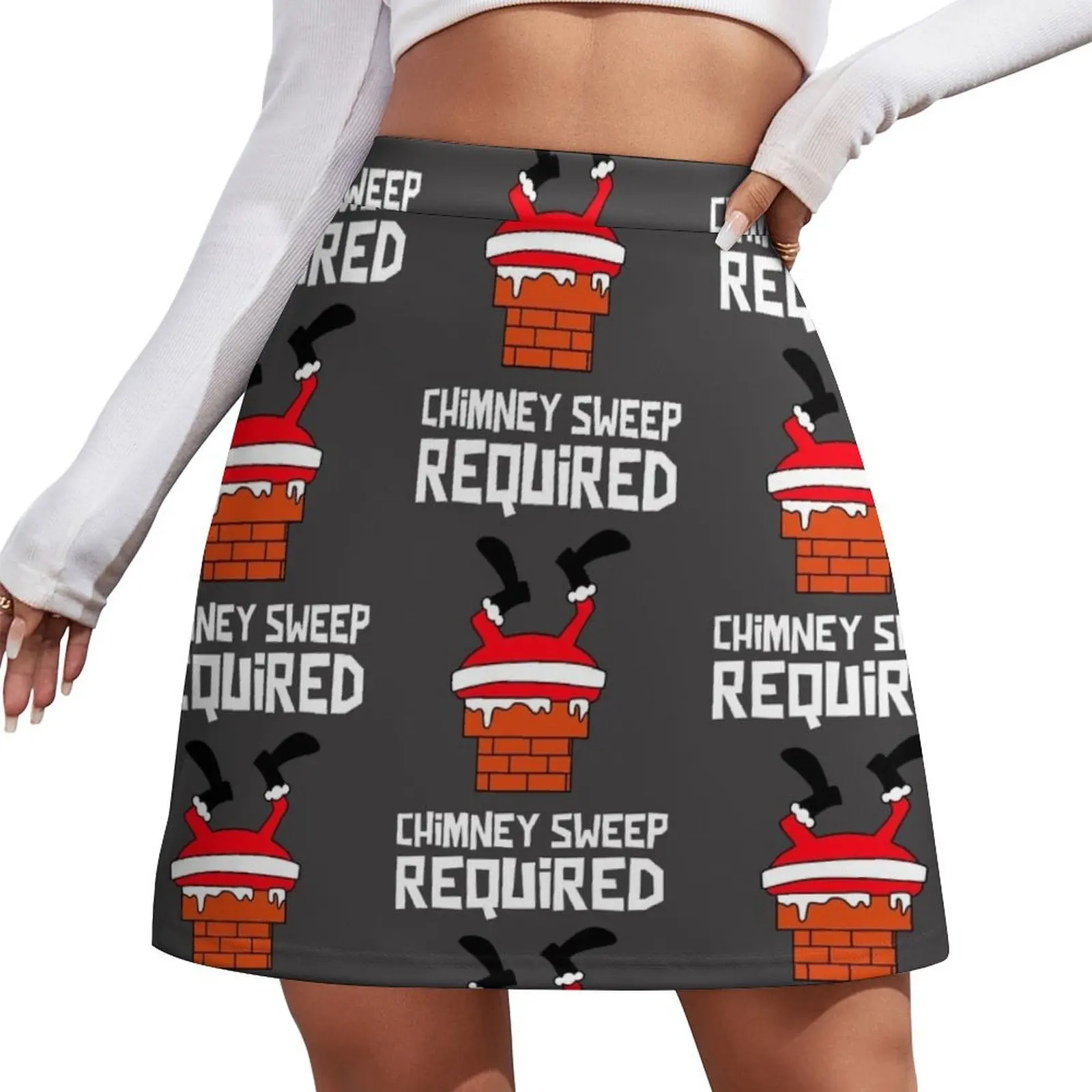 

Chimney sweep required. Santa's stuck in the chimney! Mini Skirt Womens dresses women's summer dress 2026 Mini Skirt