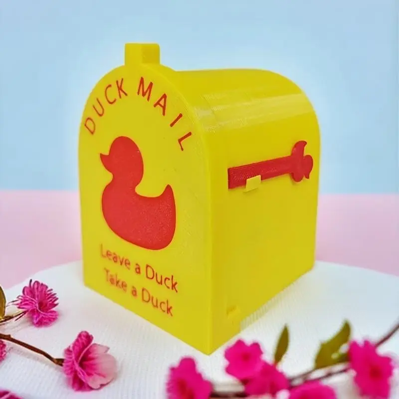 

Cruising Duck Mailbox Movable Flag,Leave a Duck Take a Duck Mail Cruise Ship Magnet, Funny Family Travel Gift Fits Refrigerator