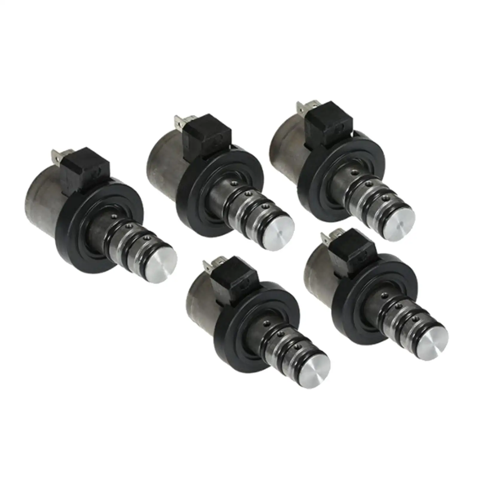 

New Transmission Shift Solenoid Kit Silver Smooth Finish Lockup Valve for Sedona Sorrento Rio Sportage F4A41 F4A51