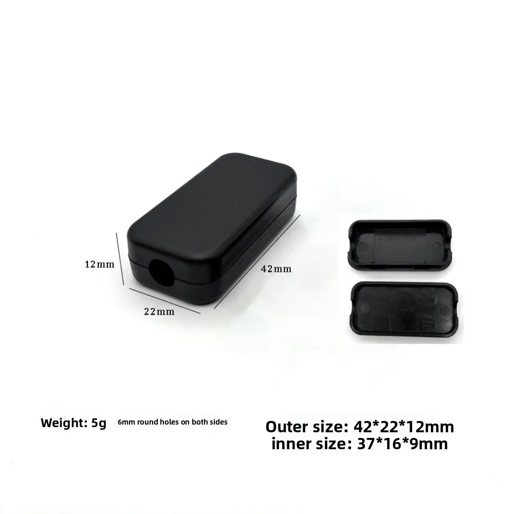 New Waterproof Project Enclosure Boxes ABS Plastic 9 Styles Storage Case Black Housing Instrument Case Electronic Supplies