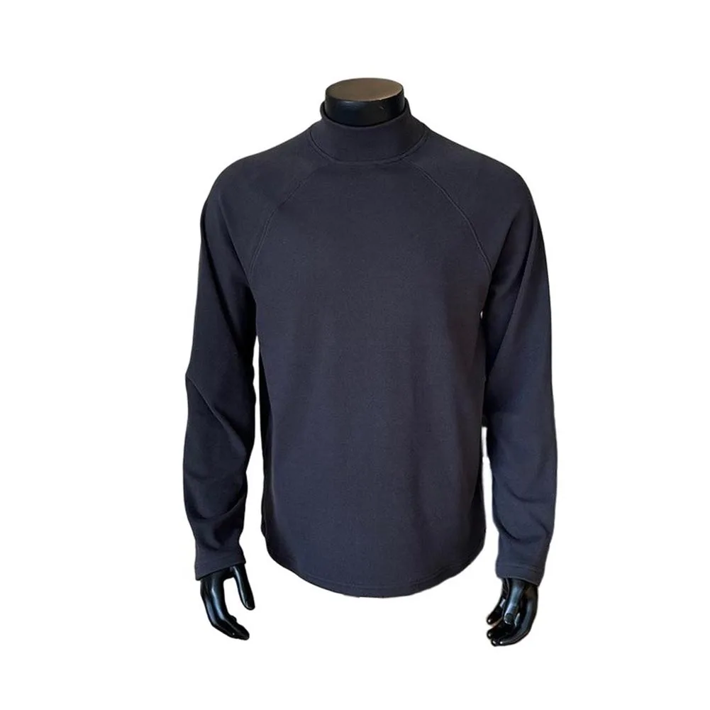 Long Sleeve Thermal Base Layer Top for Men Solid Color T Shirt 95% Polyester 5% Spandex for Autumn Winter Warm Layer
