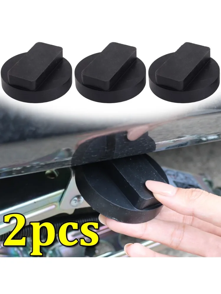 Support de cric de levage de voiture, tampons en caoutchouc, outil de voiture pour BMW série 3 4 5 E46 E90 E39 E60 E91 E92 X1 X3 X6 Z4 Z8 1M M3 M5, 1/2 pièces
