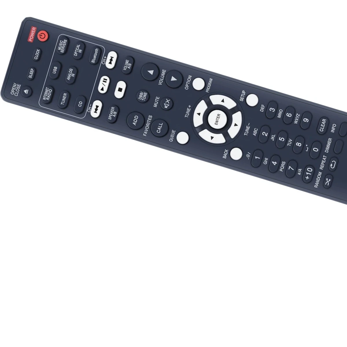 Nuevo Control remoto adecuado para Marantz MCR510 M-CR510 RC011CR MCR610 M-CR610 RC012CR RC015CR receptor de CD de red compacto