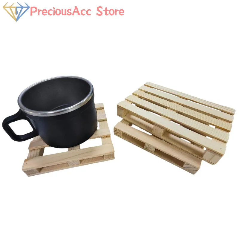 

1 шт. деревянные подставки для поддонов для горячих и холодных напитков, мини-деревянные подставки для поддонов для напитков, подушка для цветочного горшка