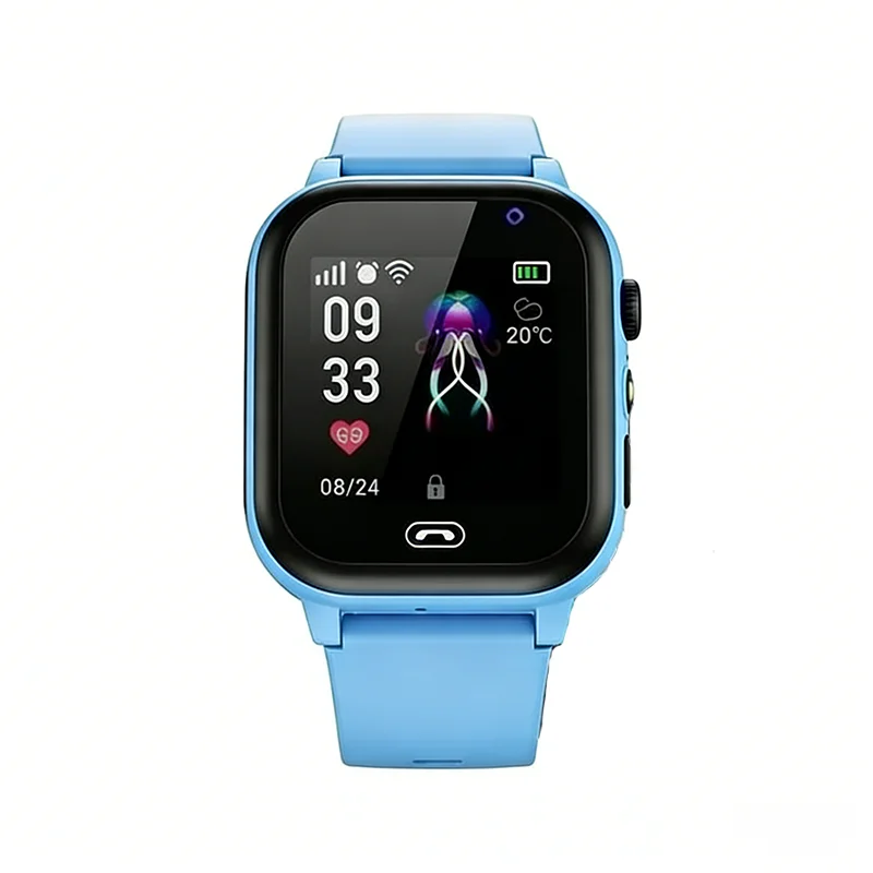 Lenovo 2027 5G Kinder-Smartwatch SOS GPS Videoanruf Kamera Wasserdicht SIM-Karten-Unterstützung Kopfhörer Kinderuhr für Jungen Mädchen