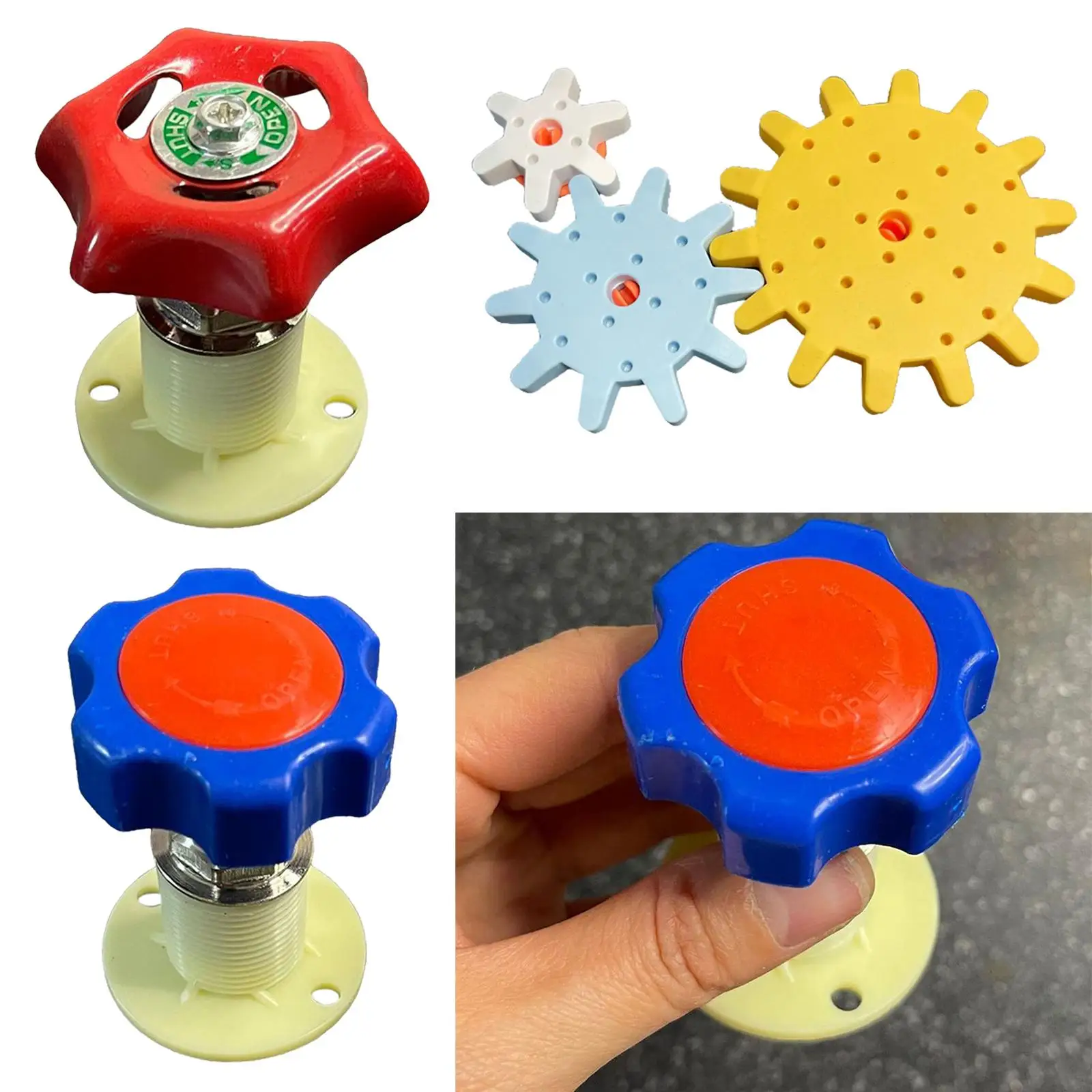 

Educational Sensory Board Elements for Toddlers and Children