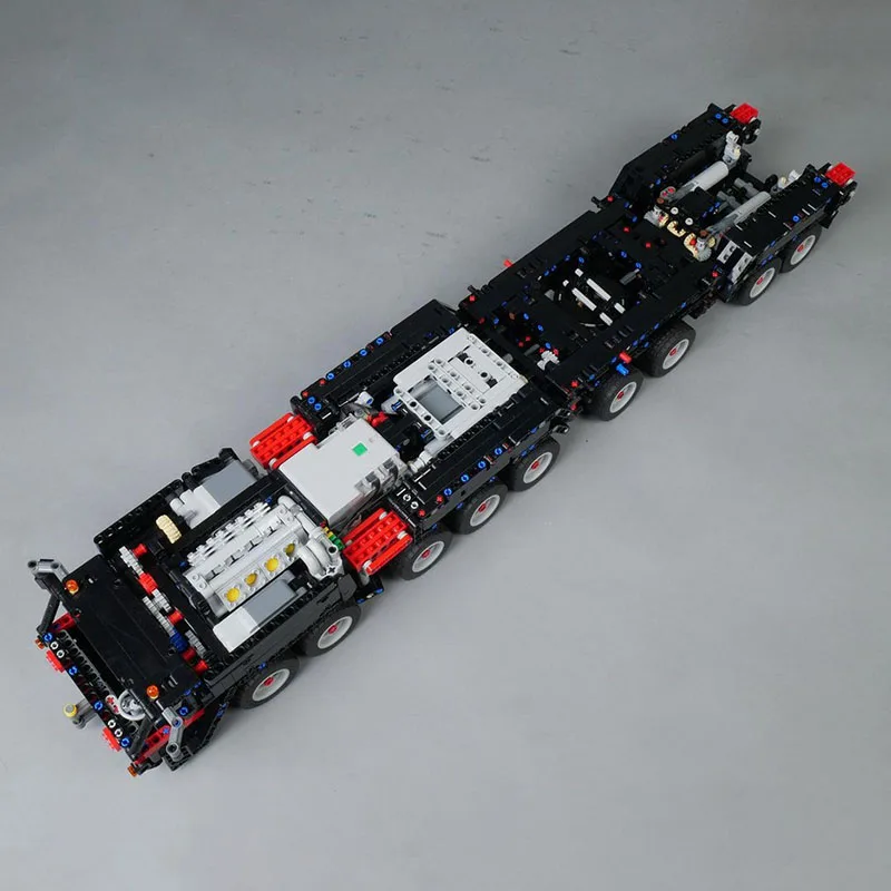 6304 Uds. MOC ingeniería urbana Liebherr LTM 11200 grúa móvil modelo de construcción DIY ladrillos tecnología montaje juguetes de Navidad regalos