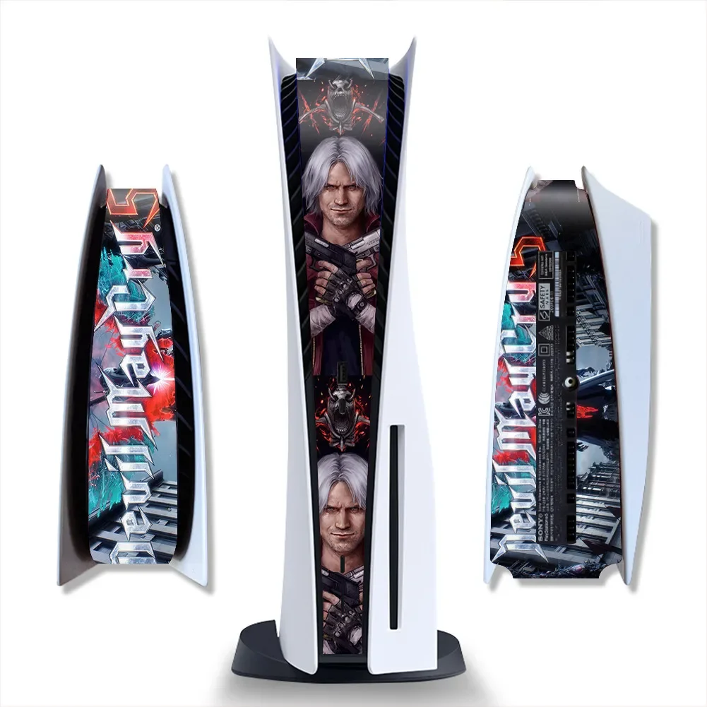 The last of us PS5 Game Console Middle Replacement Decoration Strip Center Skin Sticker Cover For PS5