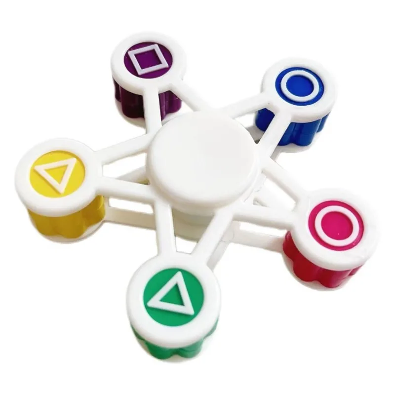 Tintenfisch Spiel Fidget Spinner Roller Kreisel Spitze Gyro EDC Stress Reduzieren Spielzeug Lindern Entlasten Angst Anti-Stress Kinder
