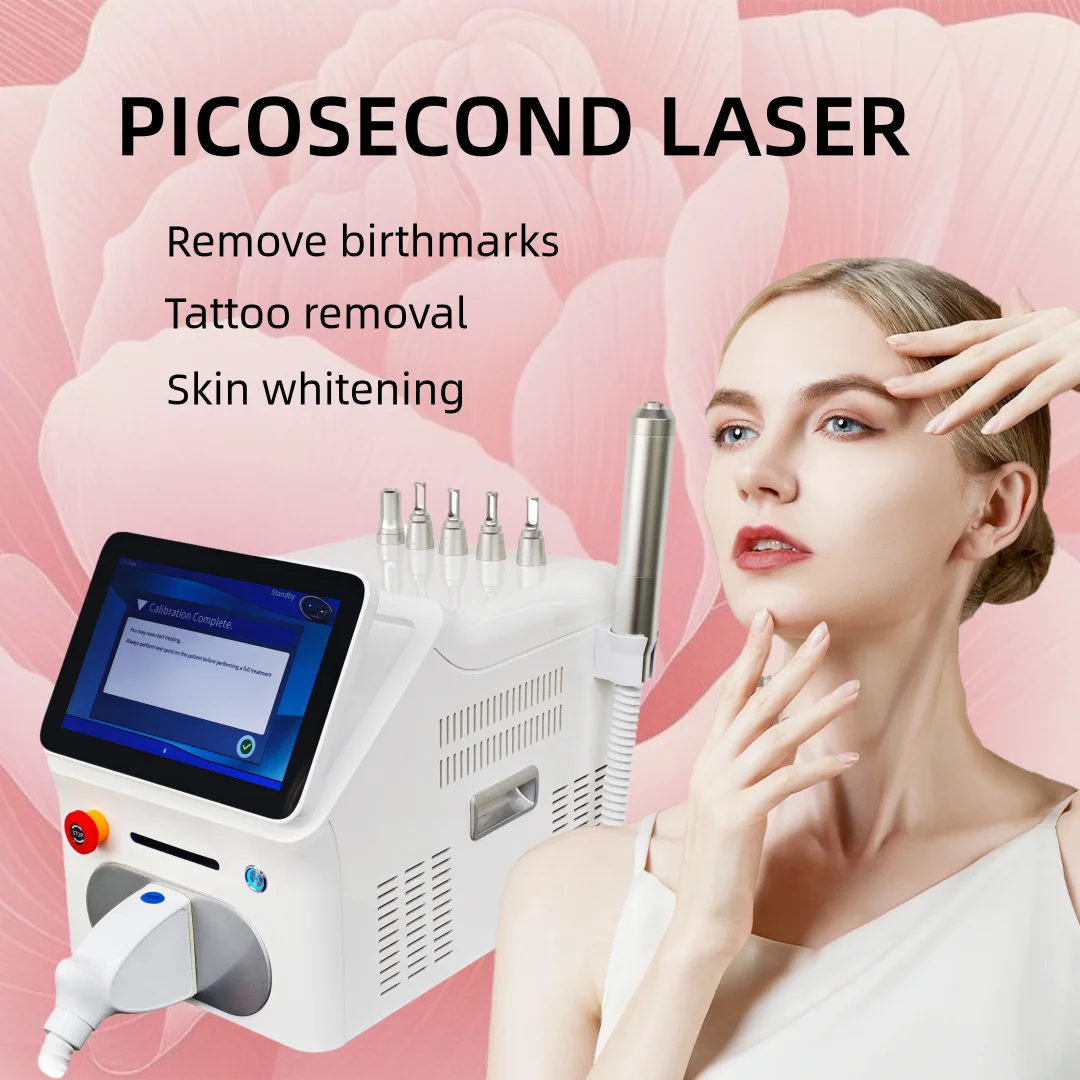 2026 Portable 4000W 532nm 1064nm 1320nm Machine de détatouage au laser picoseconde Nd:YAG