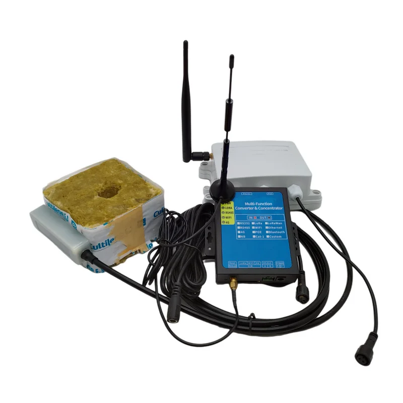 DATA LOGGER LORA LORAWAN WIFI 4G GPRS COCONUT SHELL CULTIWOOL SOIL TEMPERATURE HUMIDITY EC METER