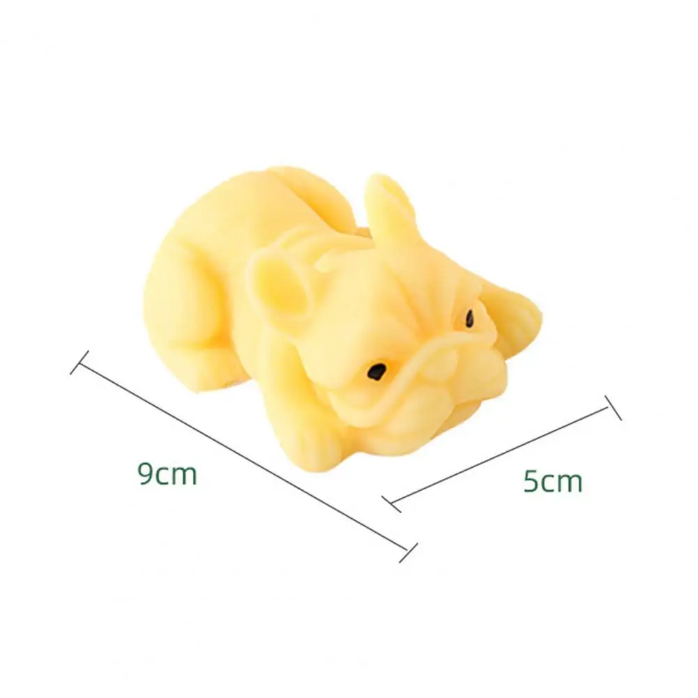 

Lovely Animal Fidget Toy Soft TPR Mini Decompression Toy Dog Squishes Toy Squeeze Decompression Toy