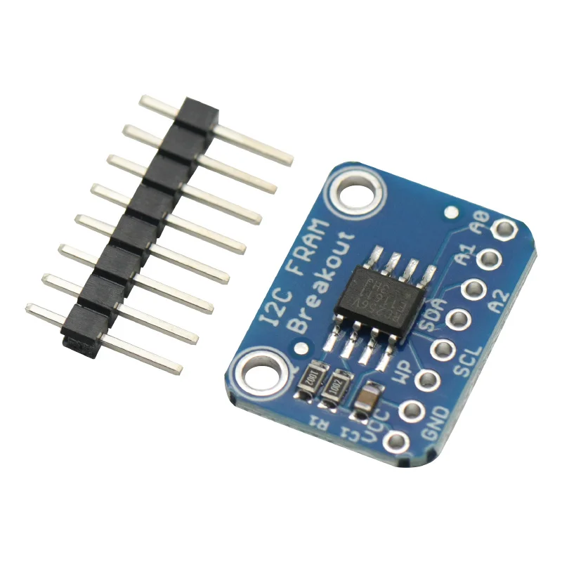 لوحة القطع FRAM الذاكرة MB85RC256V IC I2C غير متطايرة 2.7-5.5 فولت لجهاز IoT الاستشعار المحمولة يمكن ارتداؤها