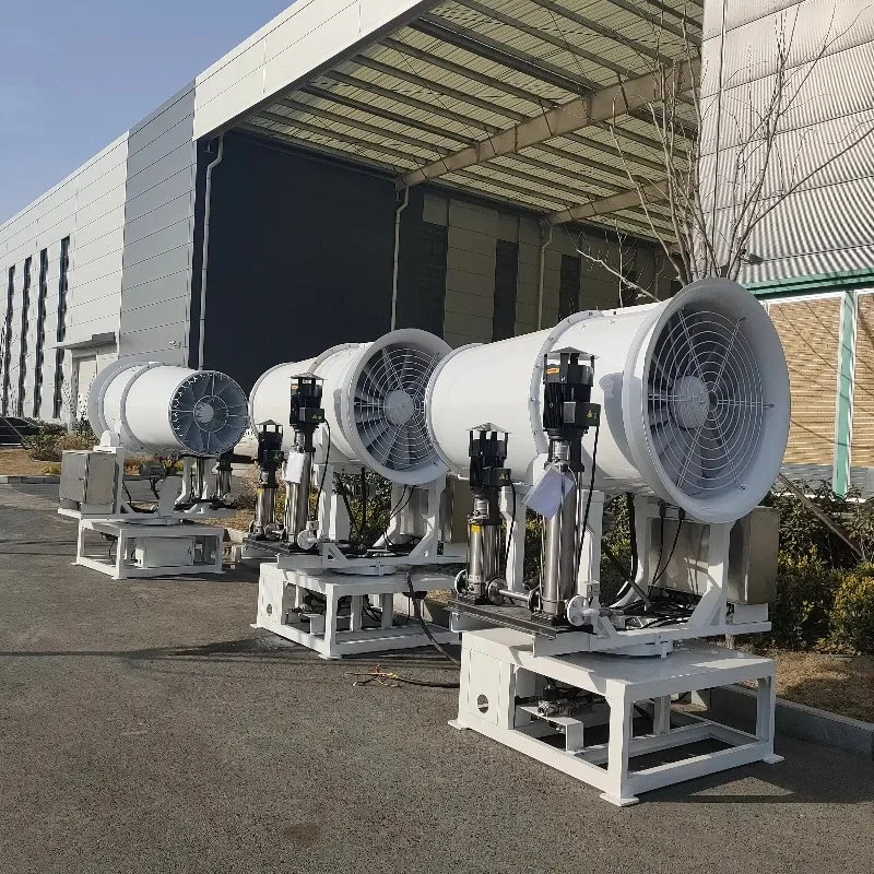 Dust Suppression Water Mist Cannon Environmental Fogging Machine Water Spraying Fog Cannon for Construction Site
