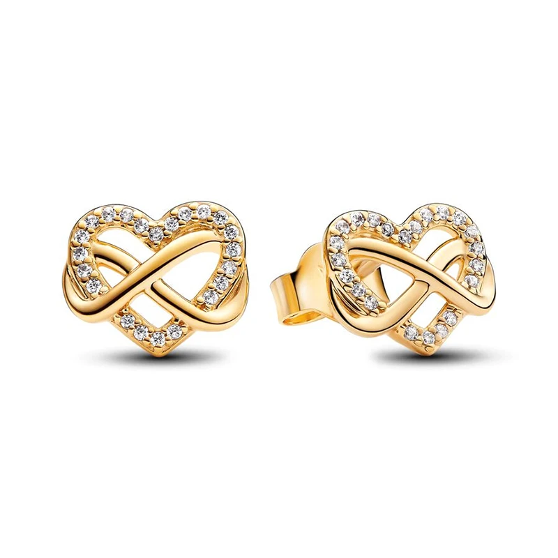 Pendientes de aro chapados en oro de 18K para mujer, aretes de perlas circulares de forma orgánica, plata 925, joyería fina