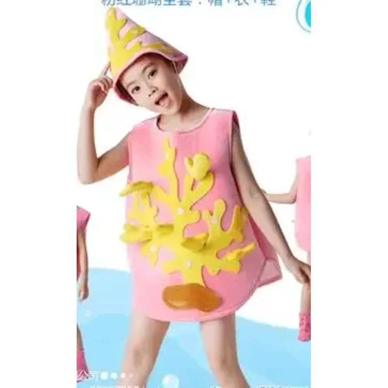 Child Kid Starfish SeaHorse octopus Dolphin costume Halloween Party Cosplay Marine animal Clothes Boy Girl