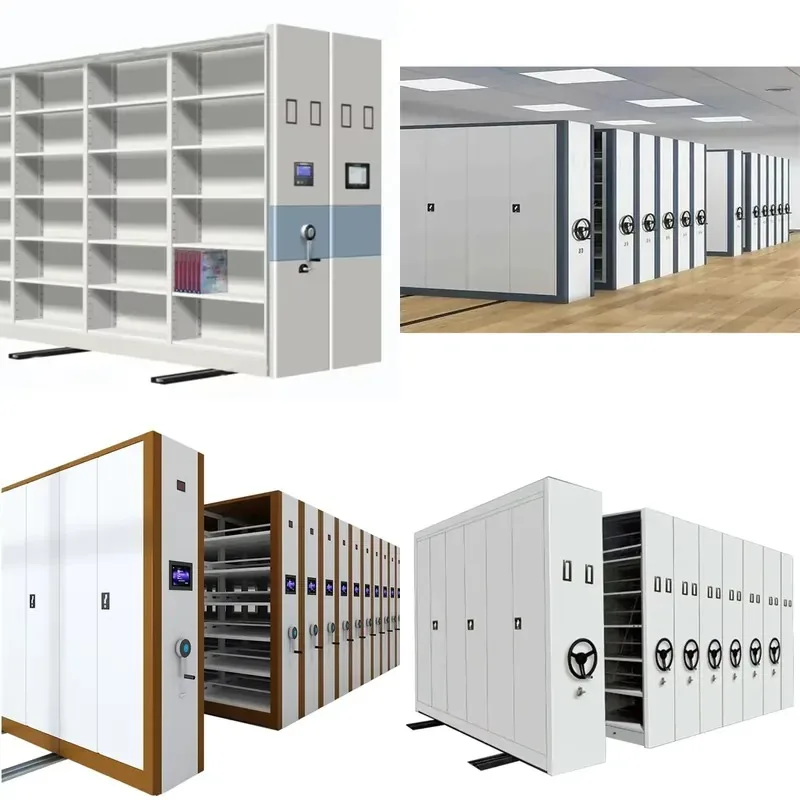 Manually Move Archives Compact Shelving Steel Cabinet Office/School Furniture Collective Shelving