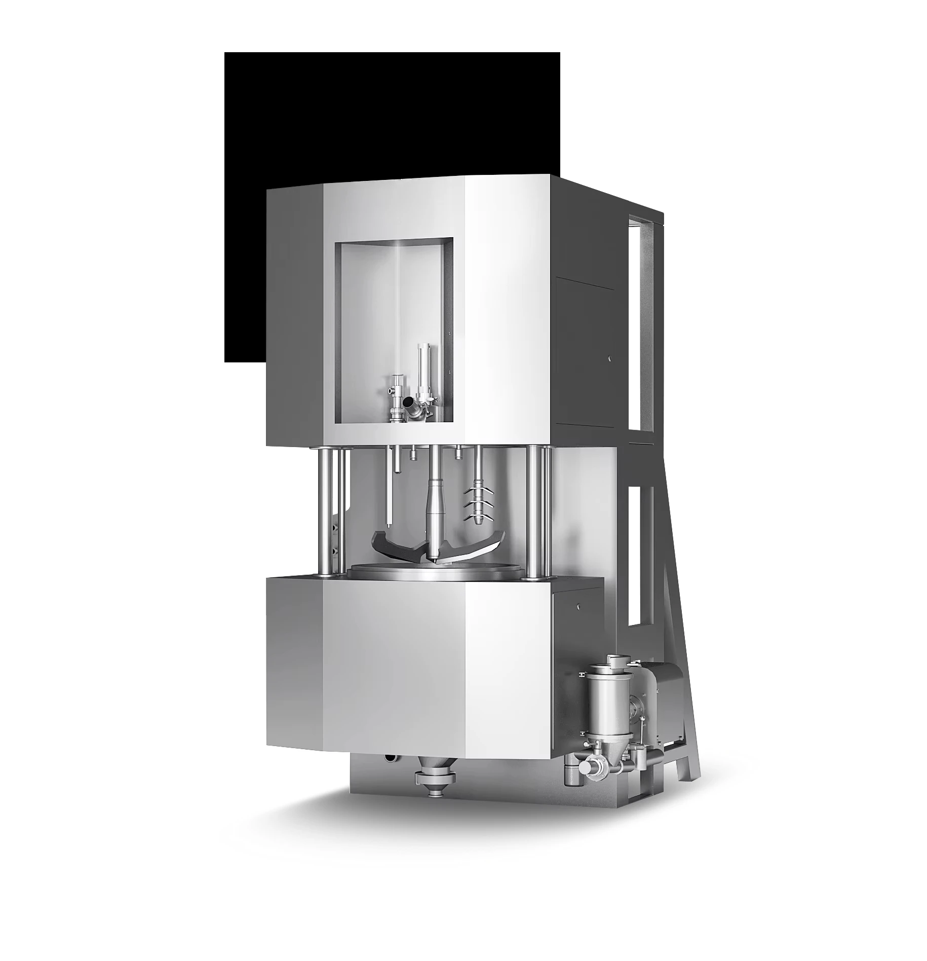 Turnkey Wet Granulation System: Mixing, Granulating & Drying in One Machine