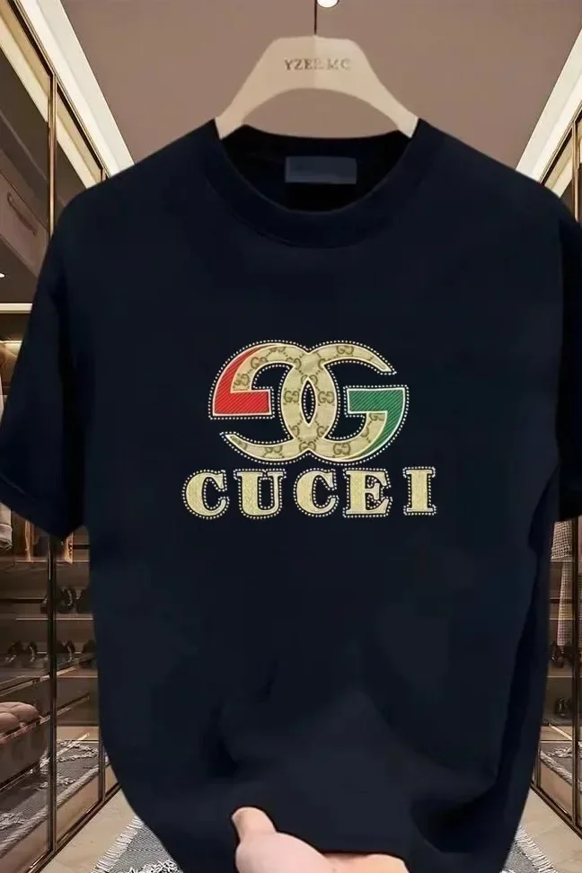 الثقيلة 280 جرام القطن تي شيرت رجالي قصيرة الأكمام الصيف الأمريكية العصرية العلامة التجارية الصيف جديد شارع العليا Harajuku الملابس موتو Gp