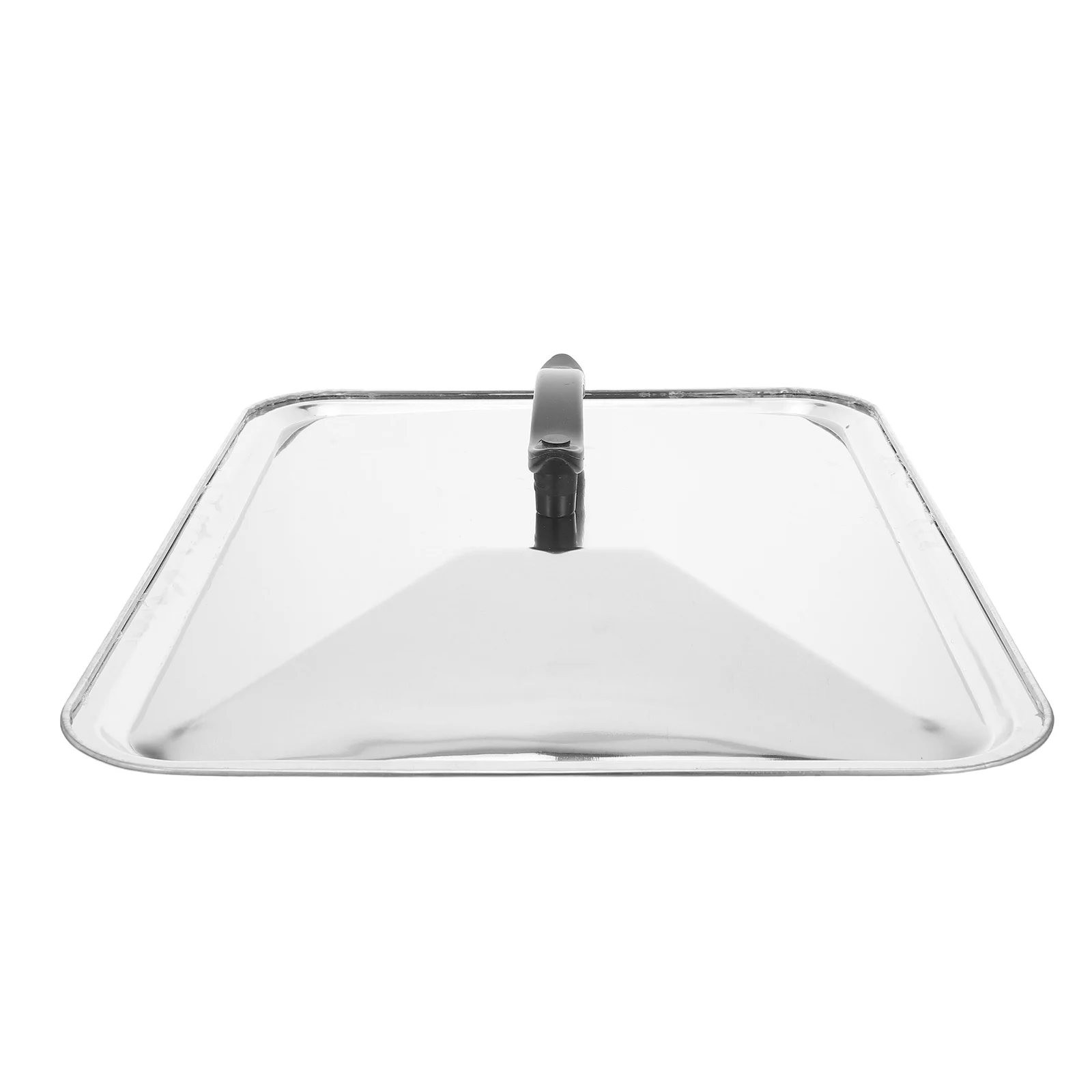 

Stainless Steel Pot Cover Anti Oil Splashing Cooking Tool Square Tray Frying Pan Spill Stopper Kitchen Gadget Heat