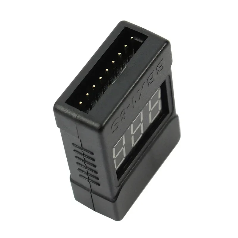 NEEBRC BX100 2in1 RC Battery Voltage Power Display 1-8S BB Low Voltage Alarm Buzzer Meter for RC Car Drone Aircraft Parts