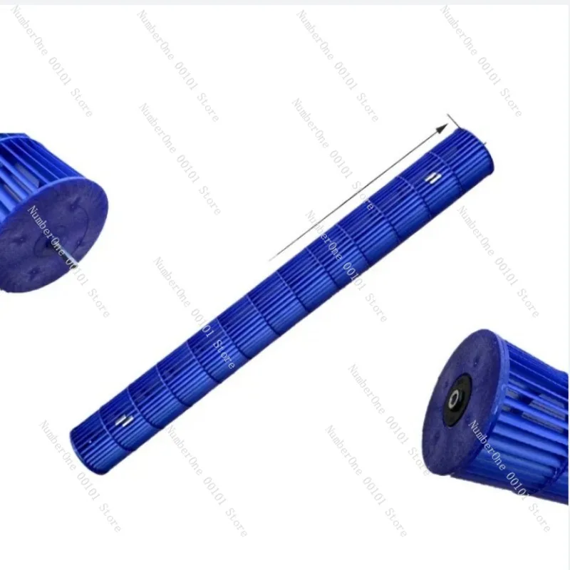 For Midea AC Cross Flow Fan Blade, 1-1.5P 2-3P Hook Indoor Wind Wheel Guide Shaft Replacement Part