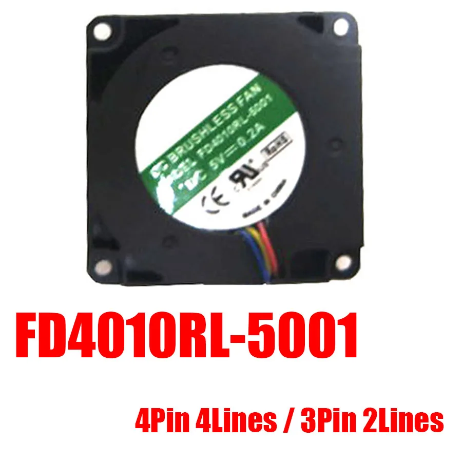 새로운 FD4010RL-5001 DC5V 0.2A 팬