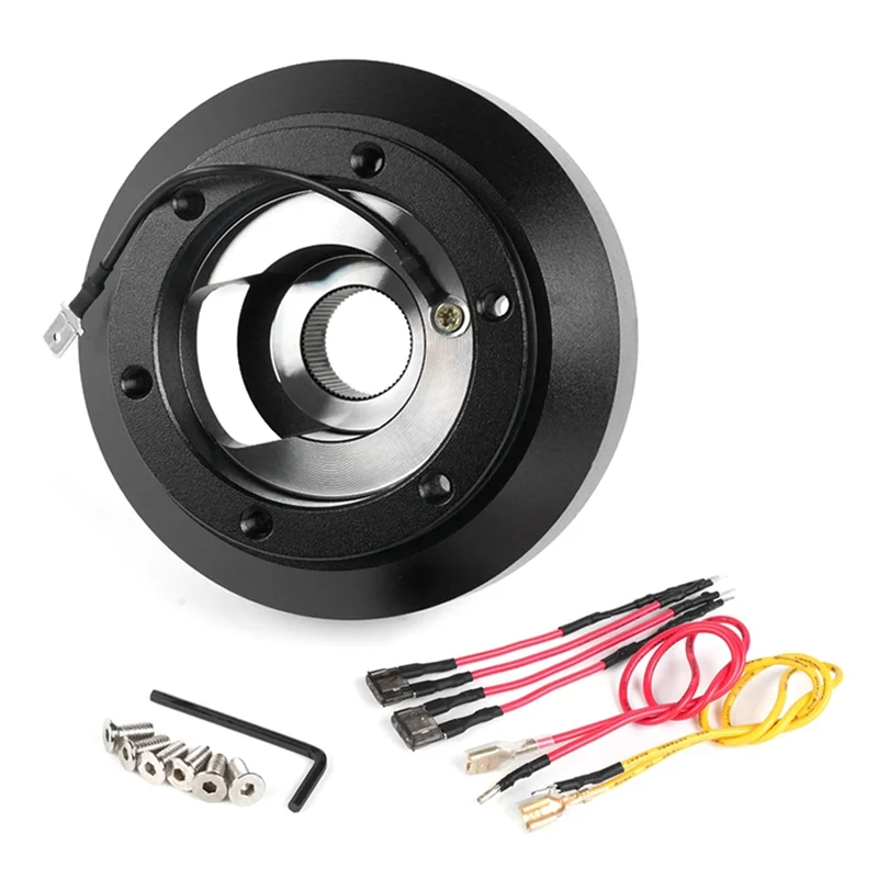 

135H Aluminum Steering Wheel Short Hub Adapter Boss Kit For For Honda Civic-A14Z