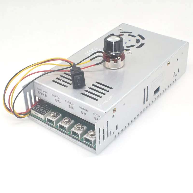 Governor DC Reducer PWM Motor Controller 48v 200a High-Power Industrial Forward Reverse 12-48V 200A-S2 Linear Under Load