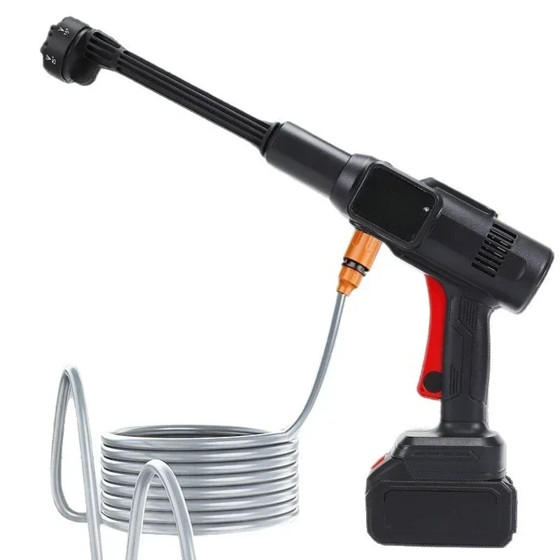 Brushless high-voltage pure copper high-power lithium battery wireless portable home car wash water gun