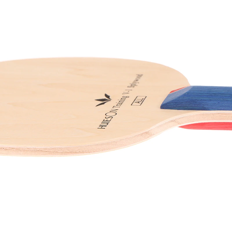 5겹 순수 목재 훈련 탁구 라켓 베이스 플레이트 경량 탁구 배트 탄소 블레이드 합판 DIY 패들 Accs