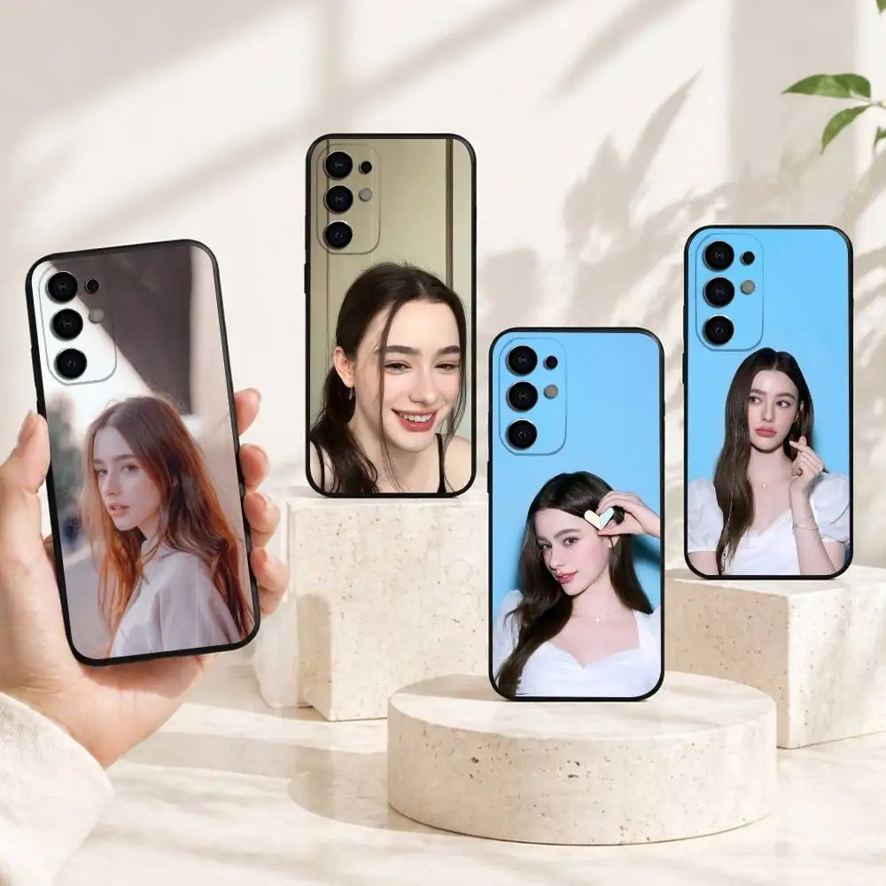 I-Influencer Dasha Taran Phone Case For Samsung S25,S24,S21,S22,S23,S30,Ultra,S20,Plus,Fe,Soft Silicone Black Cover