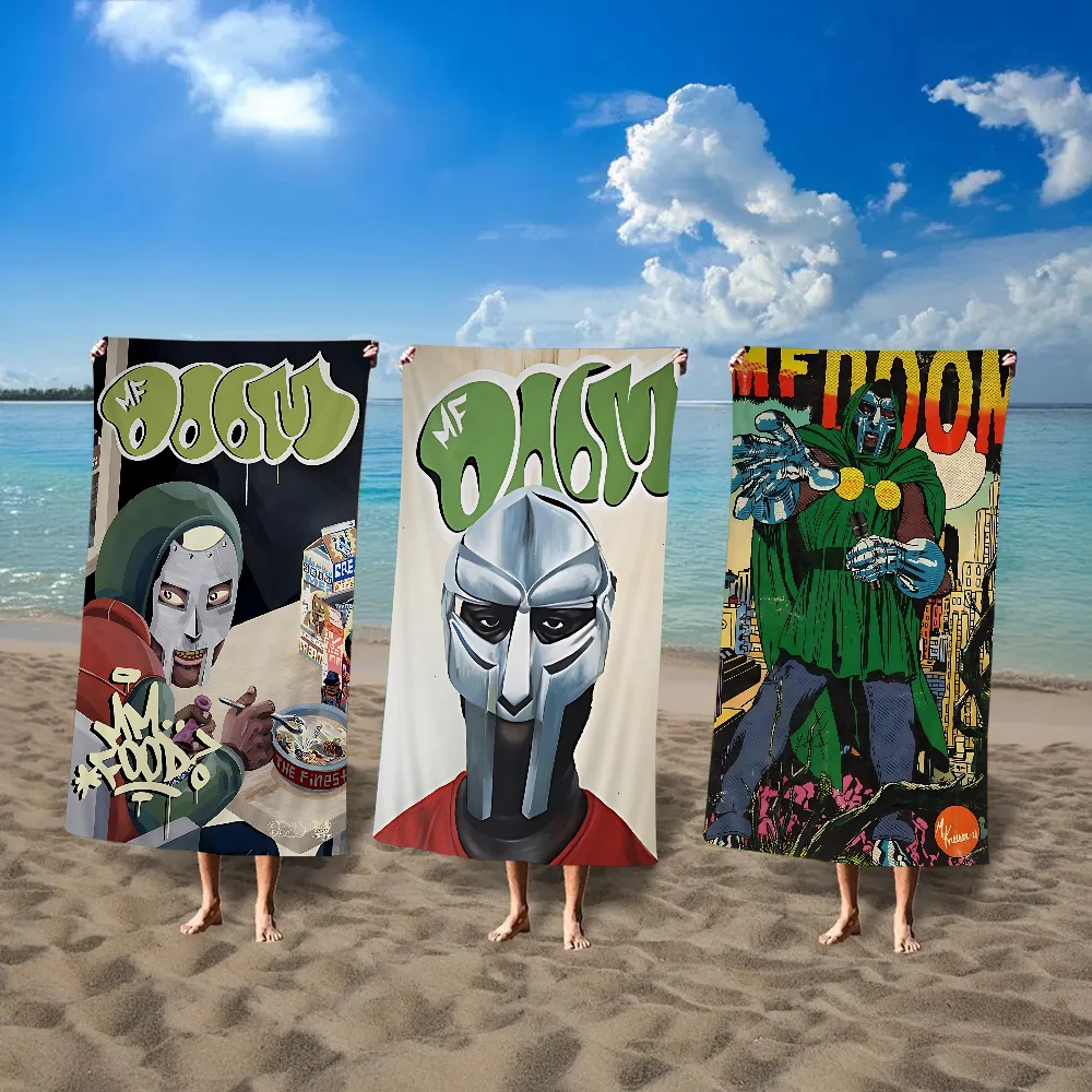 M-MF D-DoomS Comic Album Microfiber Beach Towel Absorbent Quick Dry Soft Yoga Swimming Resort Mountain Climbing Towel