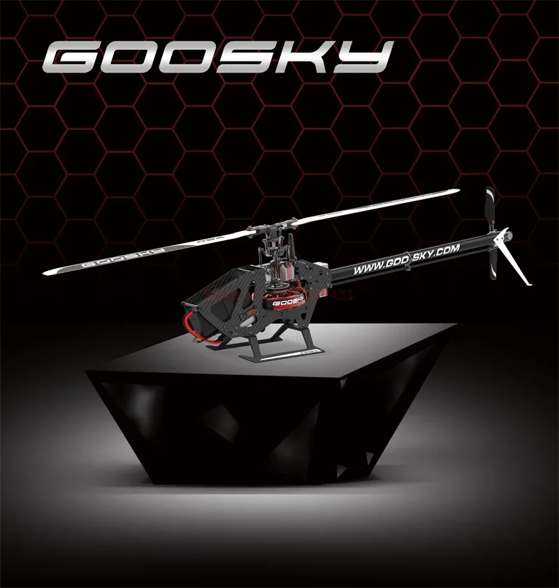 Goosky RS4 jad wersja standardowa 3D zestaw helikopter Rc kaskaderskich zdalny sterowany Model helikopter