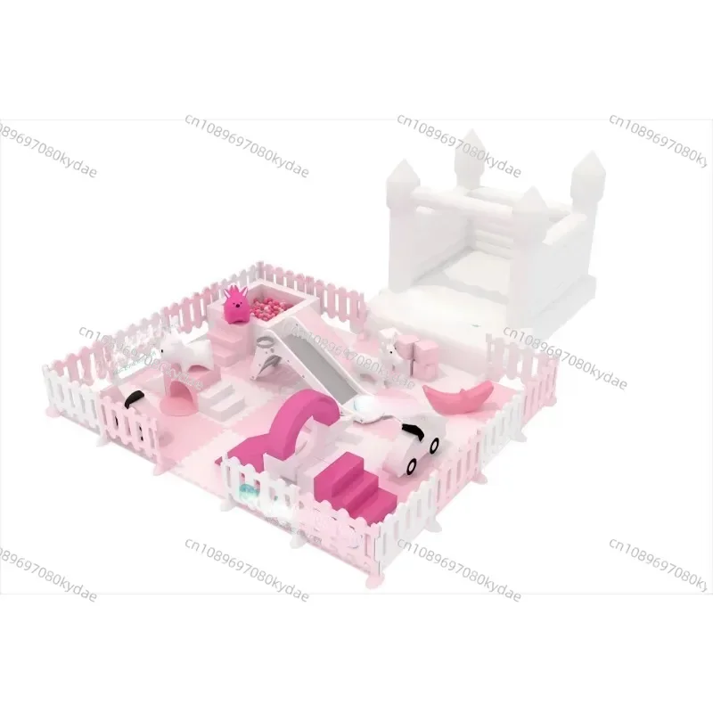 Indoor Outdoor Portable Play Baby Yard 8 Color Options Kids Plastic Fence