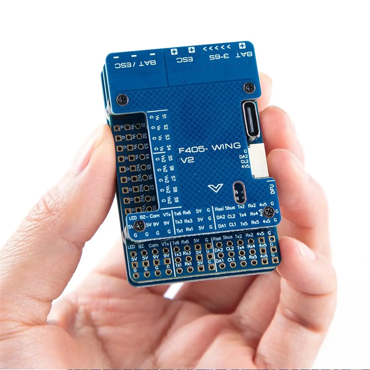 L77A F405 WING V2 Flight Controller F405-WING-V2 FC Baro OSD for INAV RC Fixed Wing Airplane Model