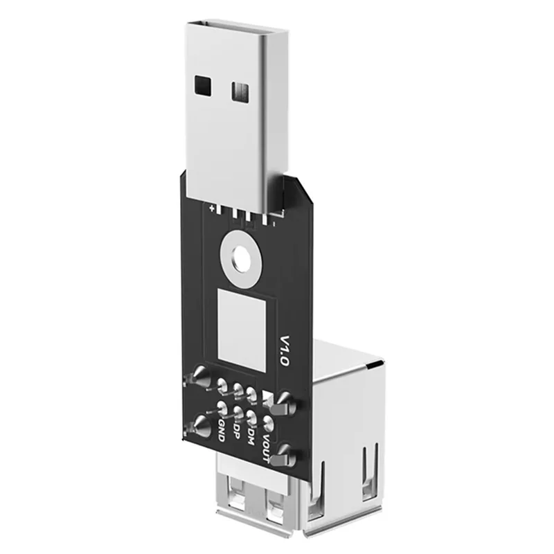 AT93-Dual USB Expansion USB Port Protection Panda Hub V1.0 Original DC 5V Panda Touch Bambulab P1S P1P 3D Printer