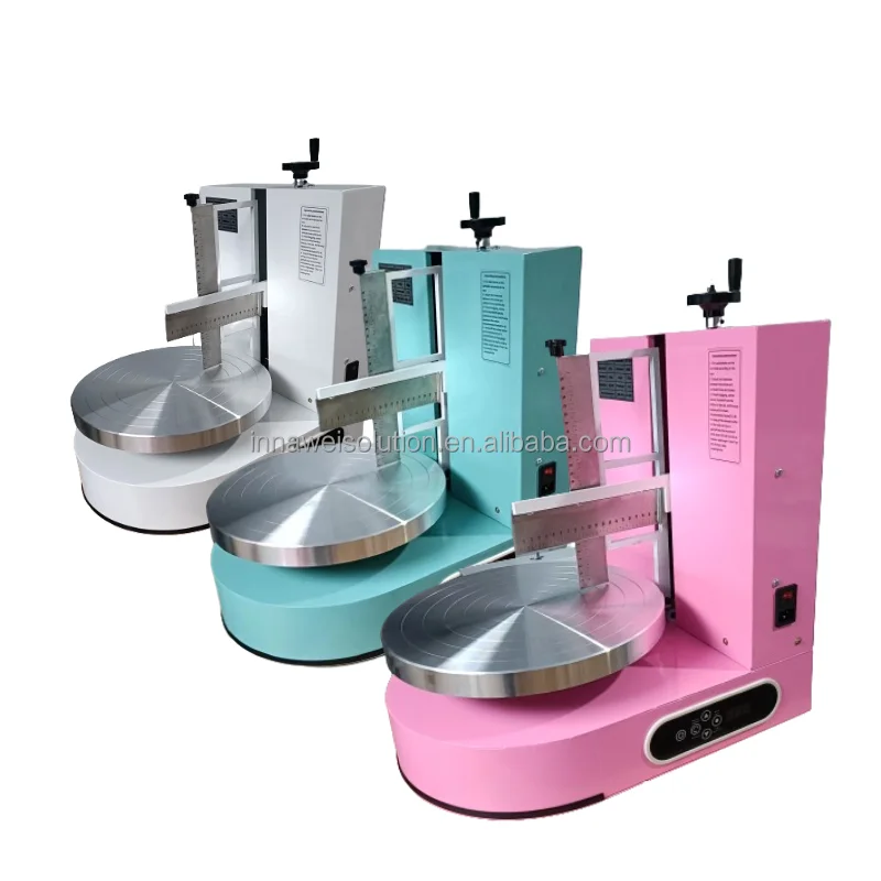 Commercial Sponge Cake and Red Velvet Cake Spreader Machine for Pastry Workshop