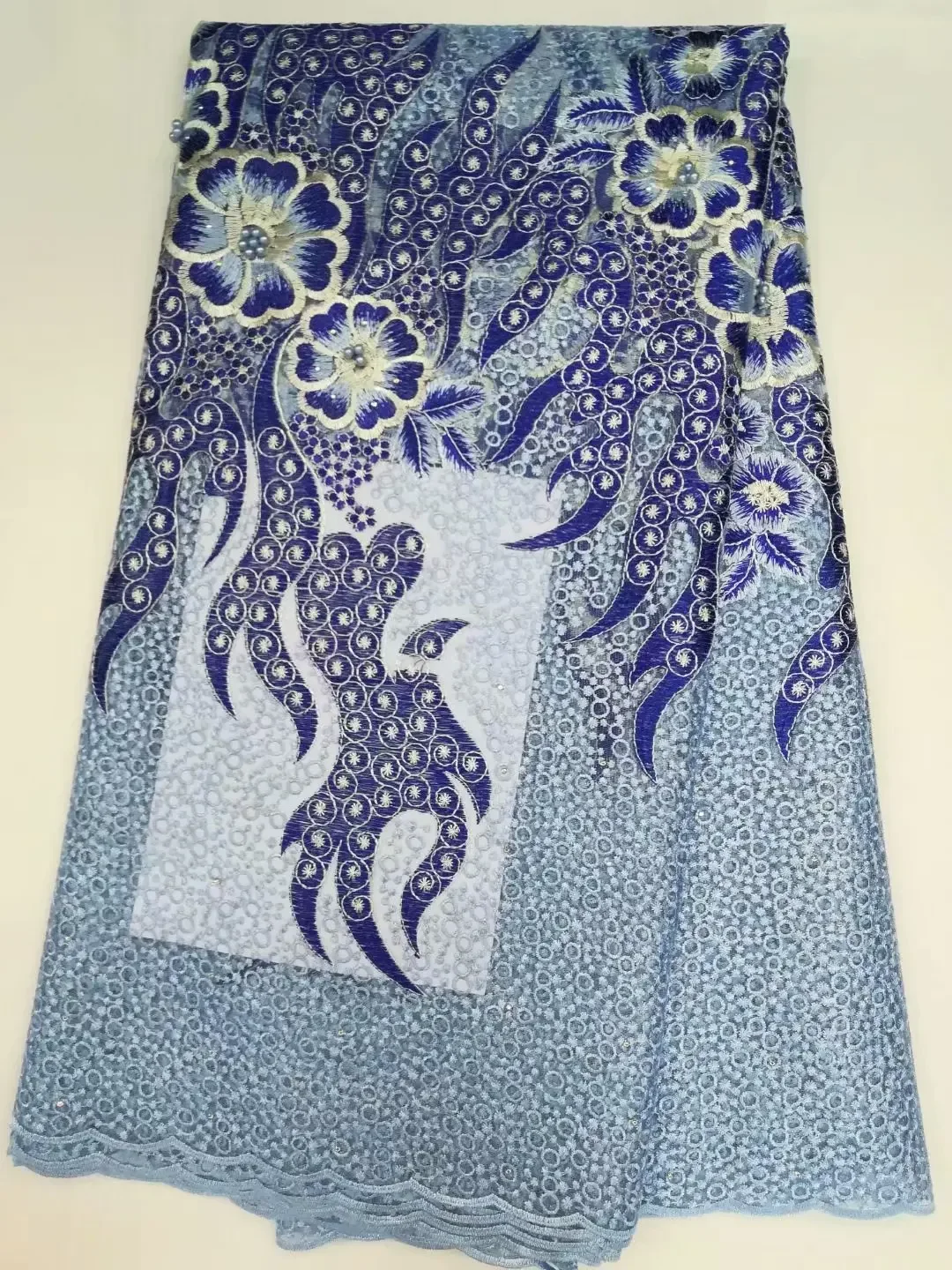 

Nigerian lace fabrics for wedding 2018 african french lace fabric high quality embroidered lace trim