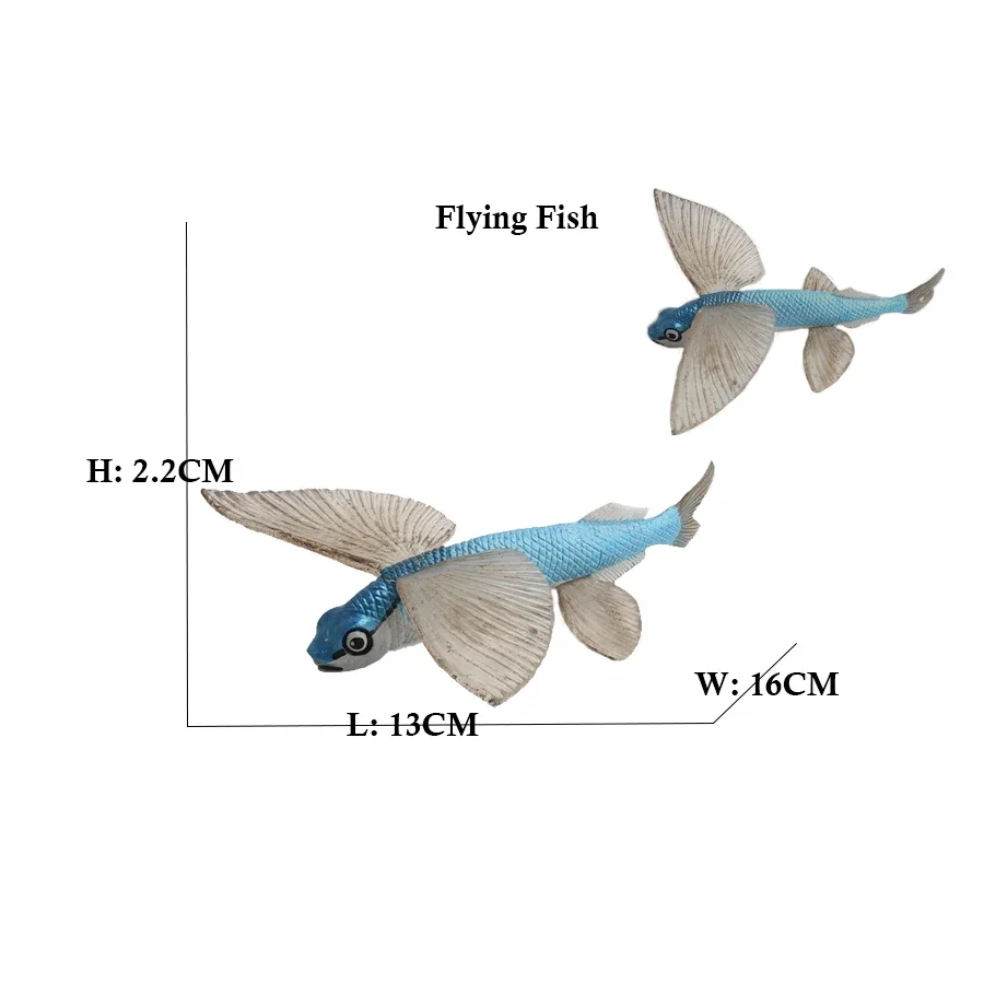 Marine Toy Animals Figures Sword fish Sailfish Salmon Shark Piranha Animal Figurines Action Figure Children Toys Games kids Gift