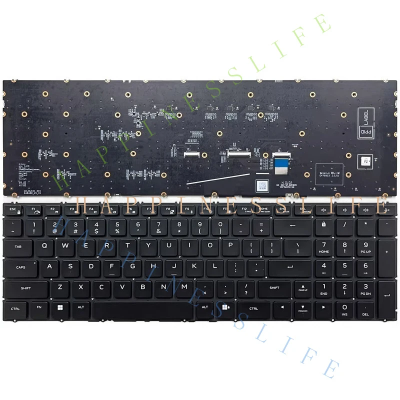 Y... New For Dell Alienware M18 R1 R2 P51E Cherry Mechanical US RGB Backlit Keyboard