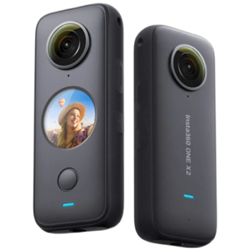 Insta360 ONE X2 Waterproof Action Camera Stabilization, Touch Screen, AI Editing, Live Streaming