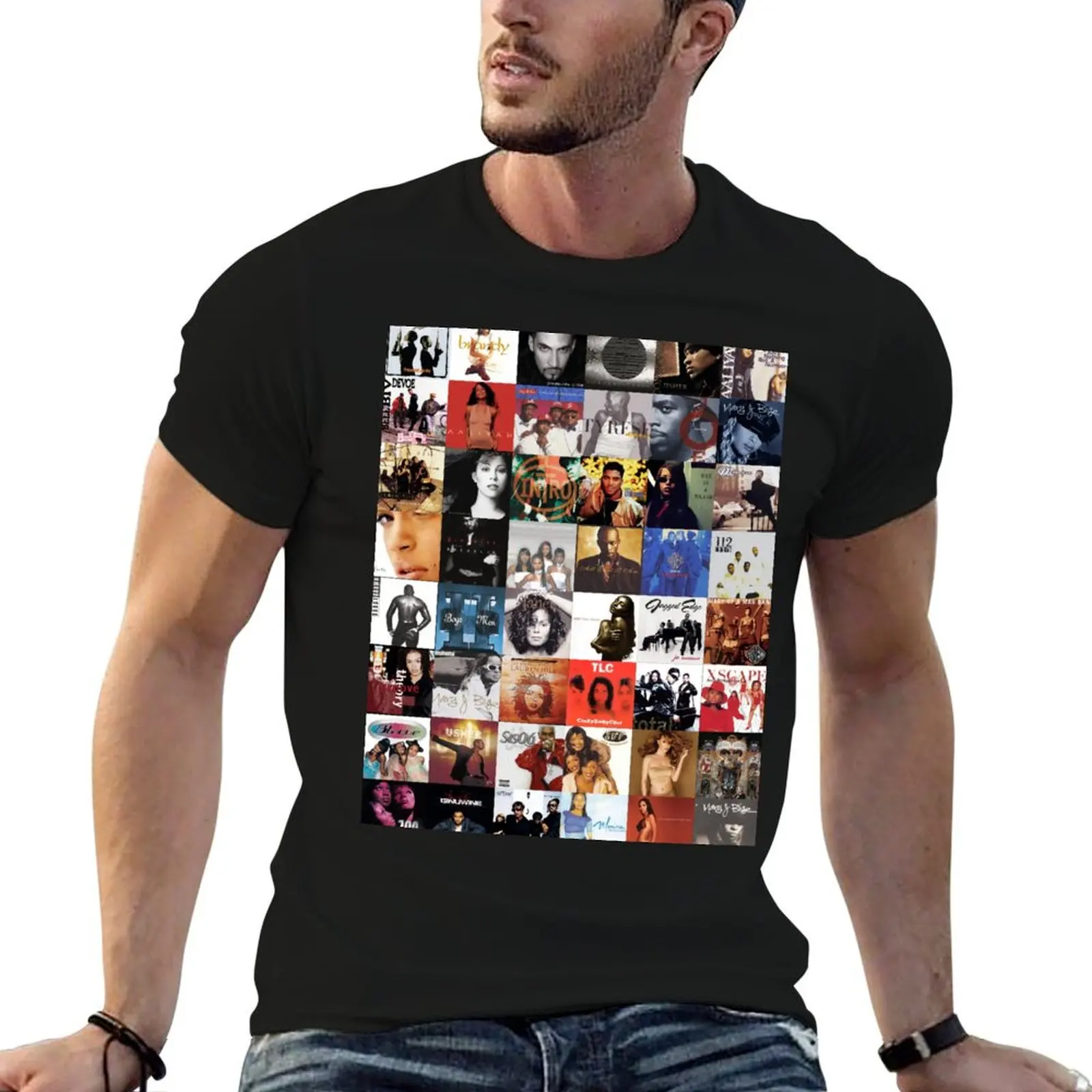 

HISTORY 90s RNB - HOME DECOR T-Shirt t shirt man cotton man t shirts for men casual T-Shirt