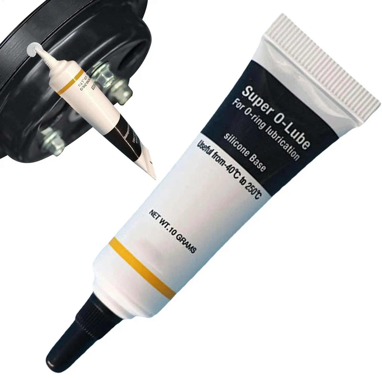 Food Grade Silicone Grease 10g Waterproof Lubricating Lube Silicone Lubricant Plumbers Grease for Plumber Faucet O Rings
