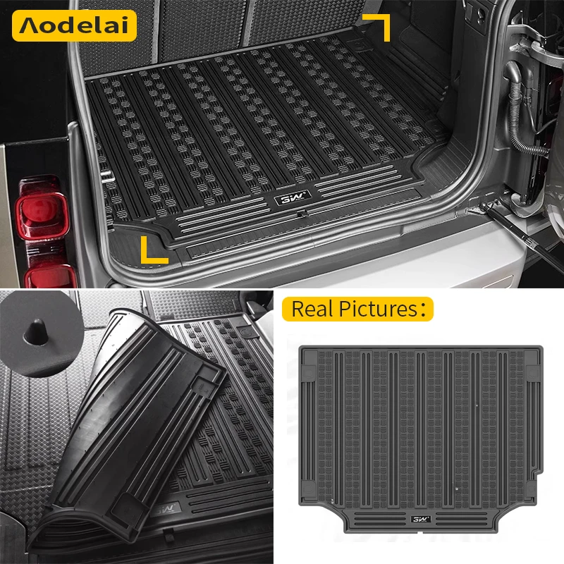 

Car trunk pad rubber TPE material is suitable for Land Rover Defender 110 5-seater 2020 2021 2022 2023 2024 2025