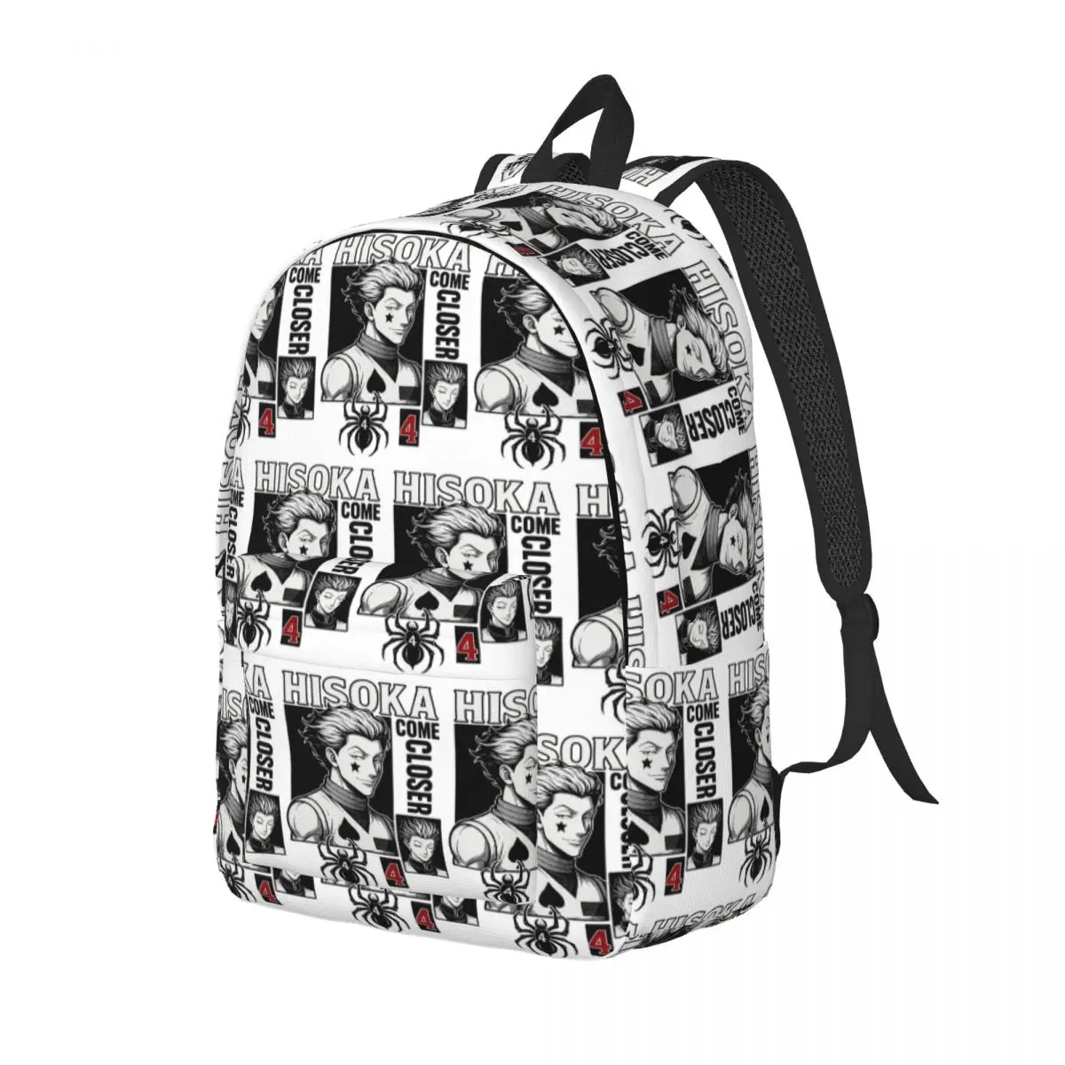 Hisoka Anime Hunter X Hunter Phantom Troupe Chrollo  Backpack Daypack Children BookBag School Bag Shoulder Bags for Men Women